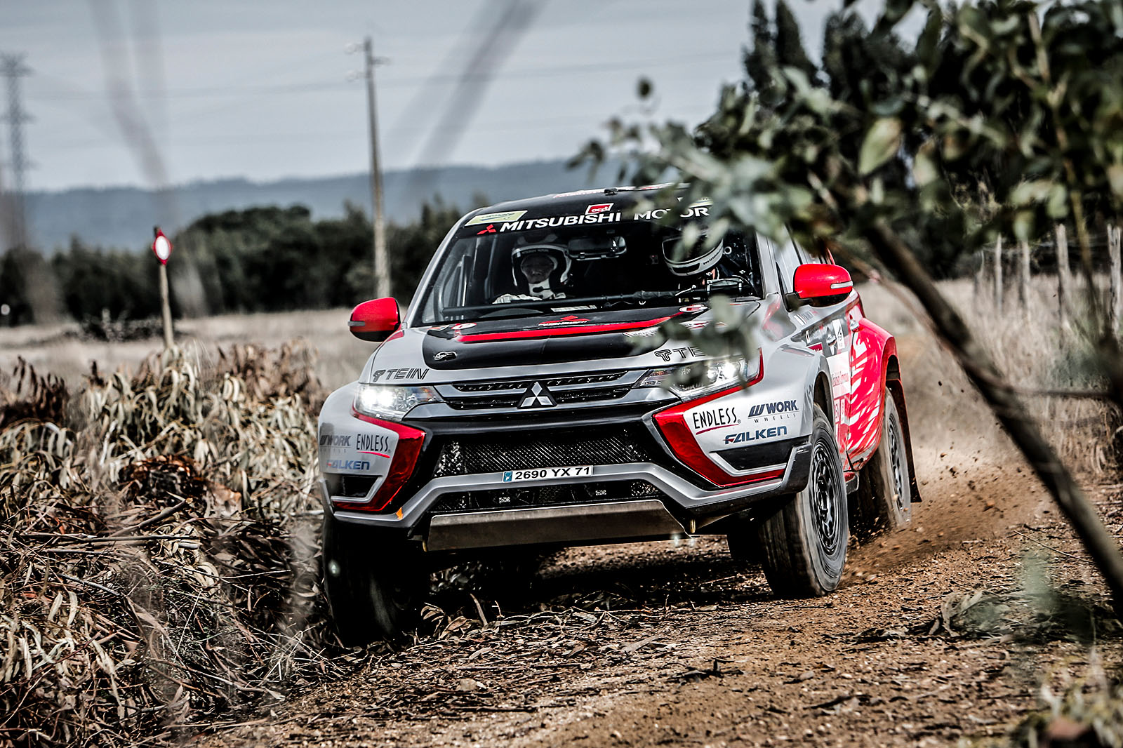 How to go rallying in a Mitsubishi Outlander PHEV | Autocar