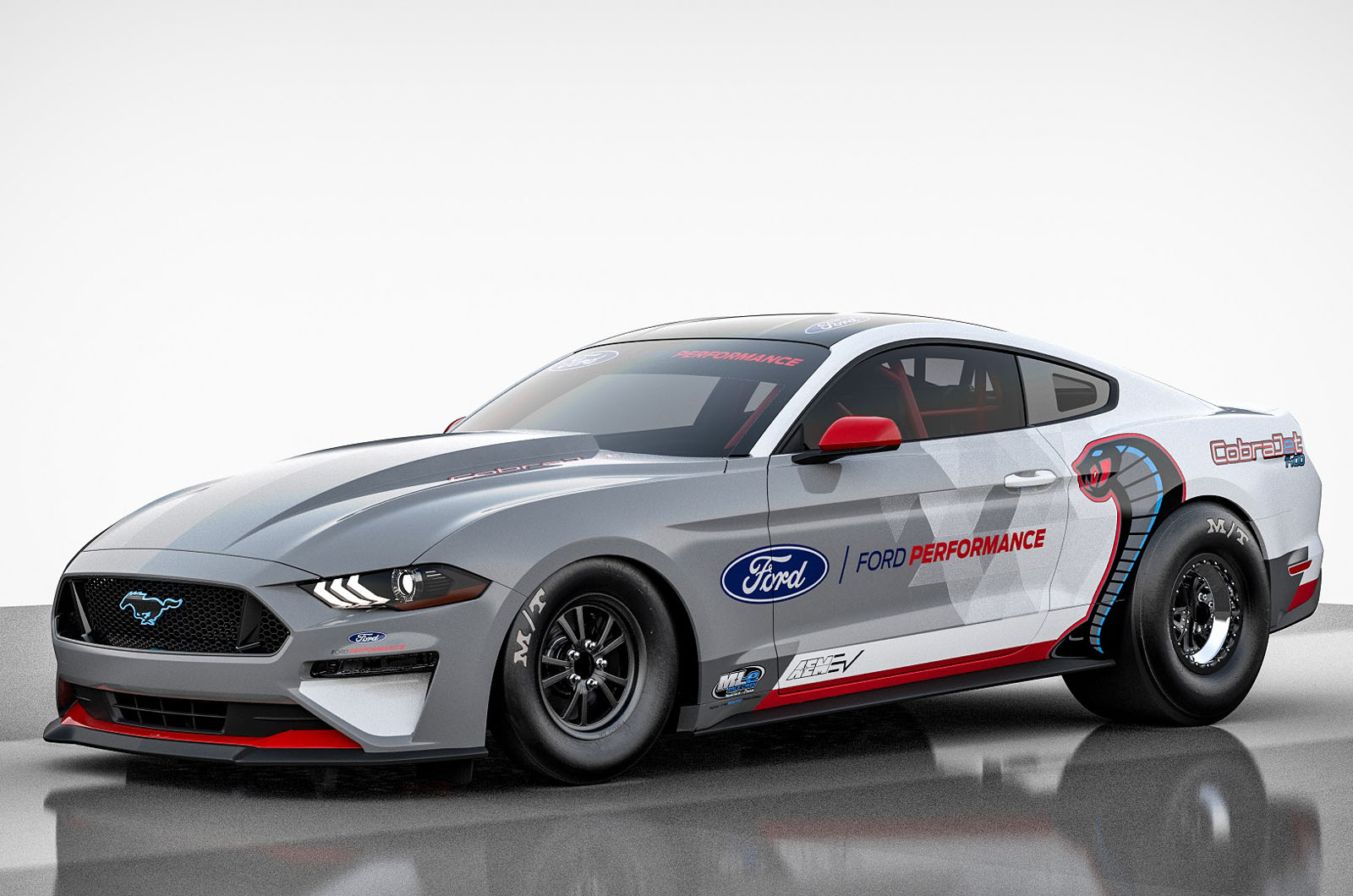 Ford Mustang Cobra Jet is 1400bhp electric drag racer | Autocar