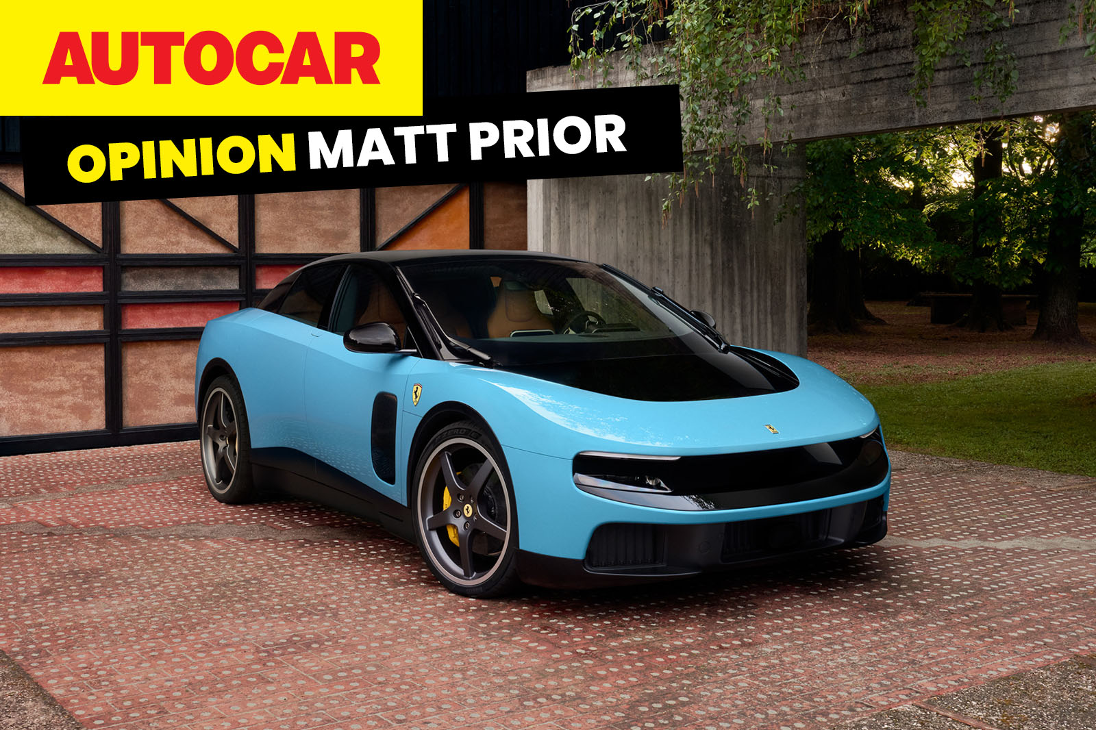 Proč vzbudila elektrická Ferrari tolik emocí? Příběh jedné chybějící olivy
