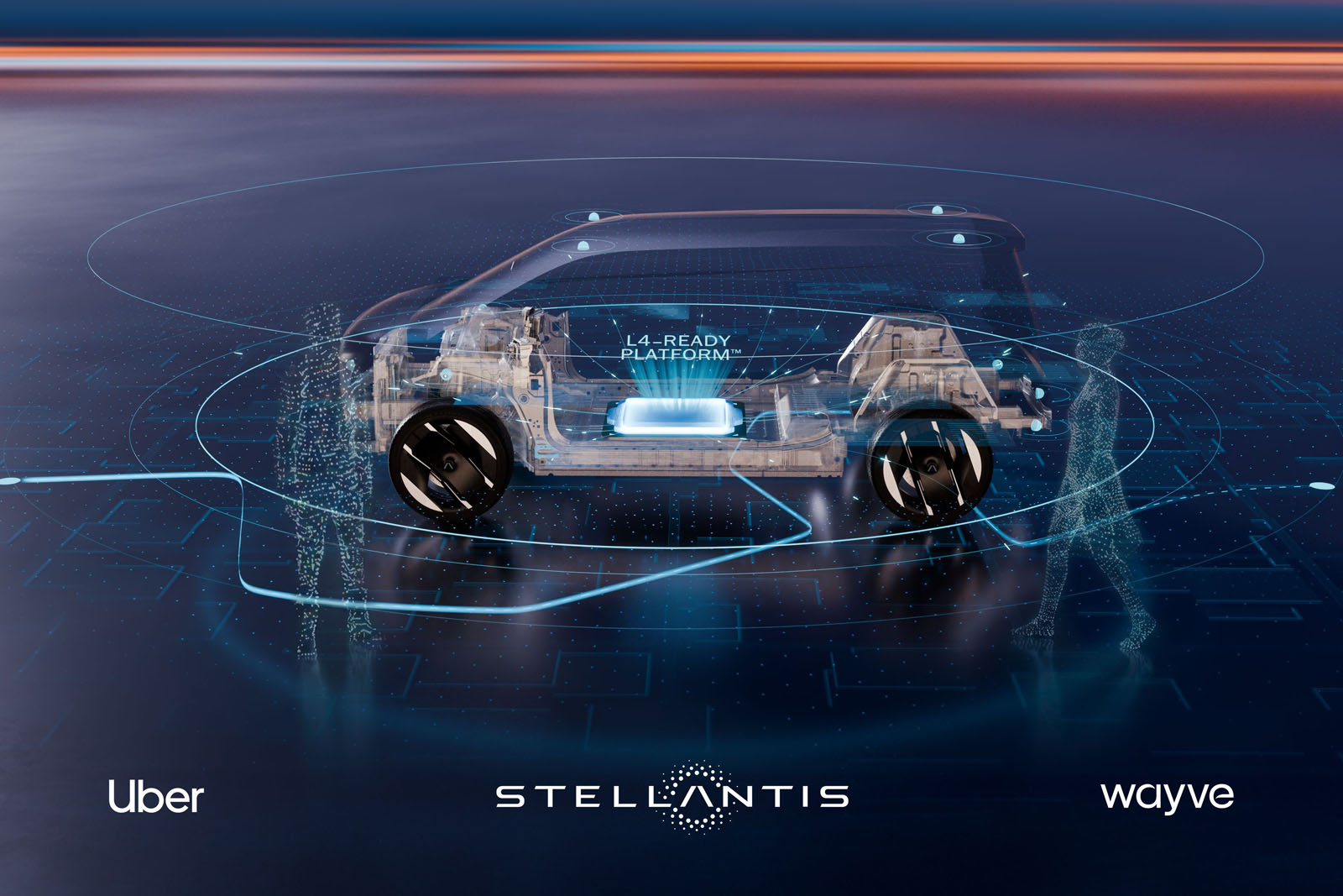 Stellantis 新平台將支援自動駕駛計程車，並與 Wayve、Uber 合作