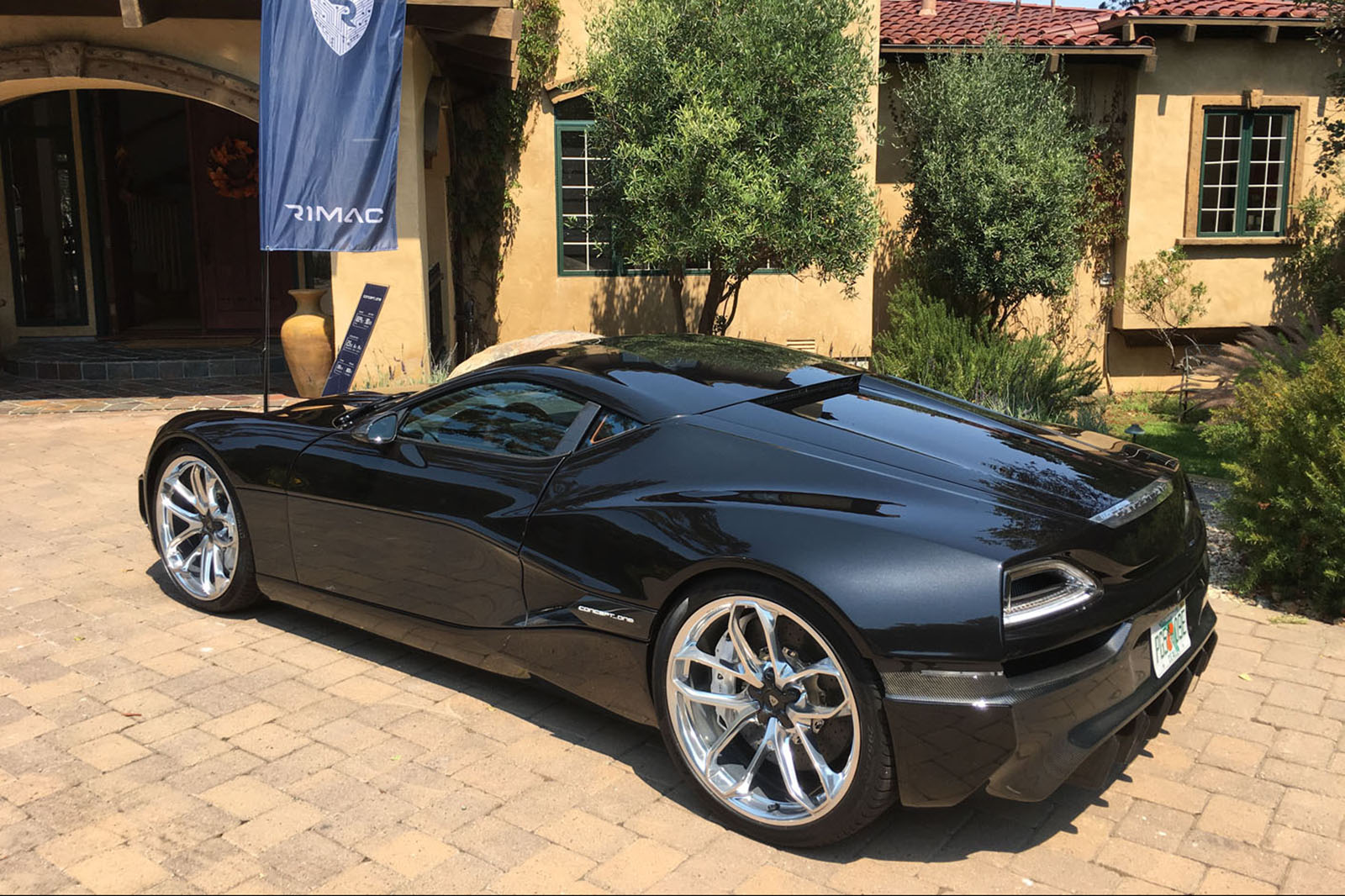 Riding in the £1m Rimac Concept One | Autocar