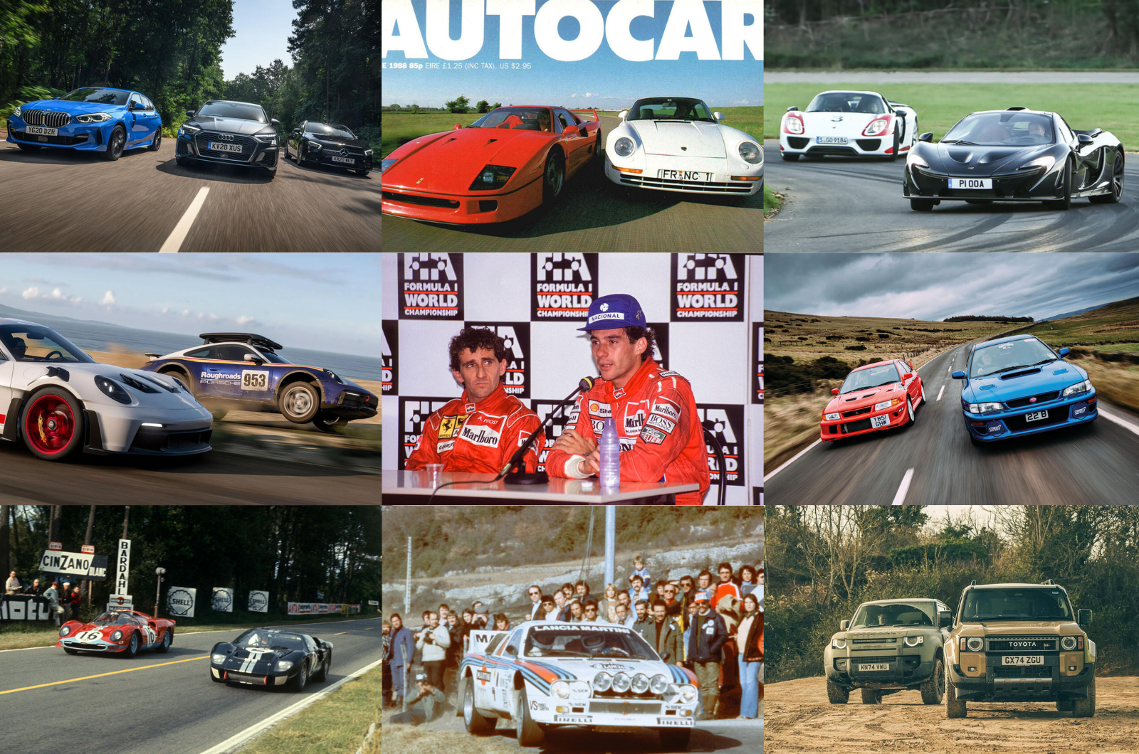 Ford vs Ferrari, Hunt vs Lauda... Motoring’s biggest rivalries