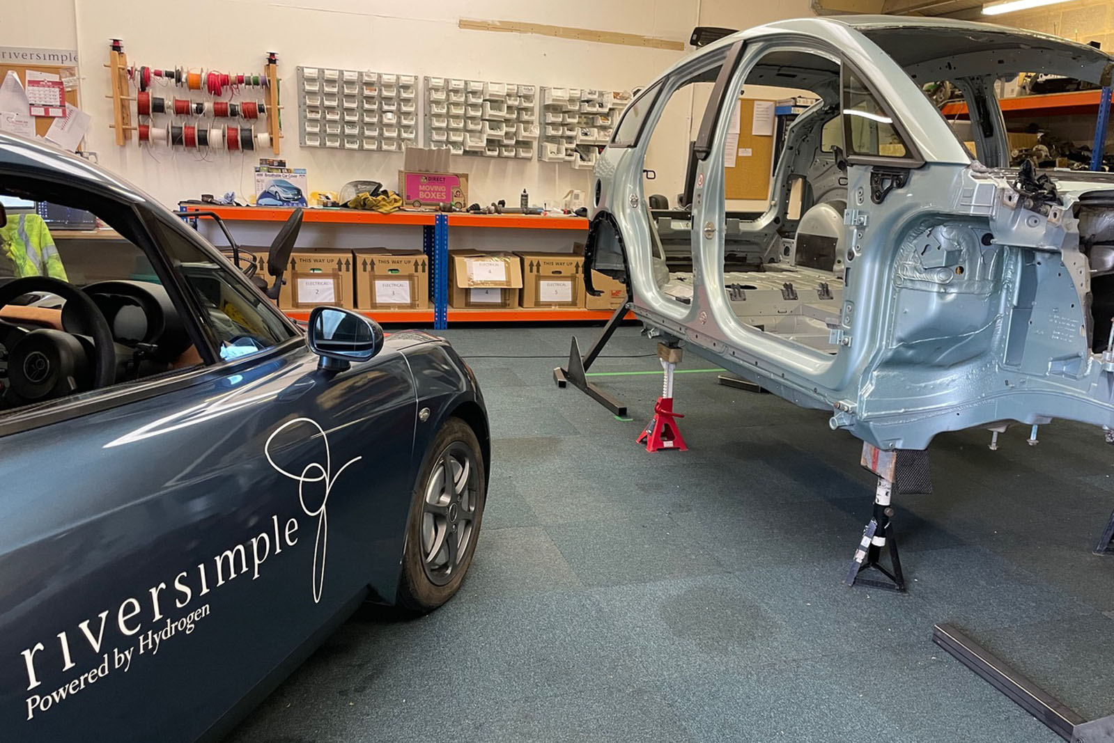 UK FCEV maker Riversimple pivots to hydrogen-powered Audi A2