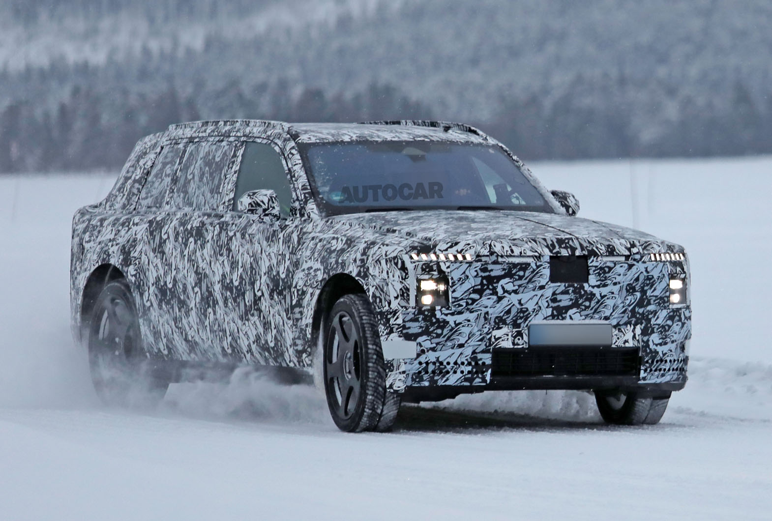 Rolls-Royce's second EV spotted for the first time – and it's a big SUV