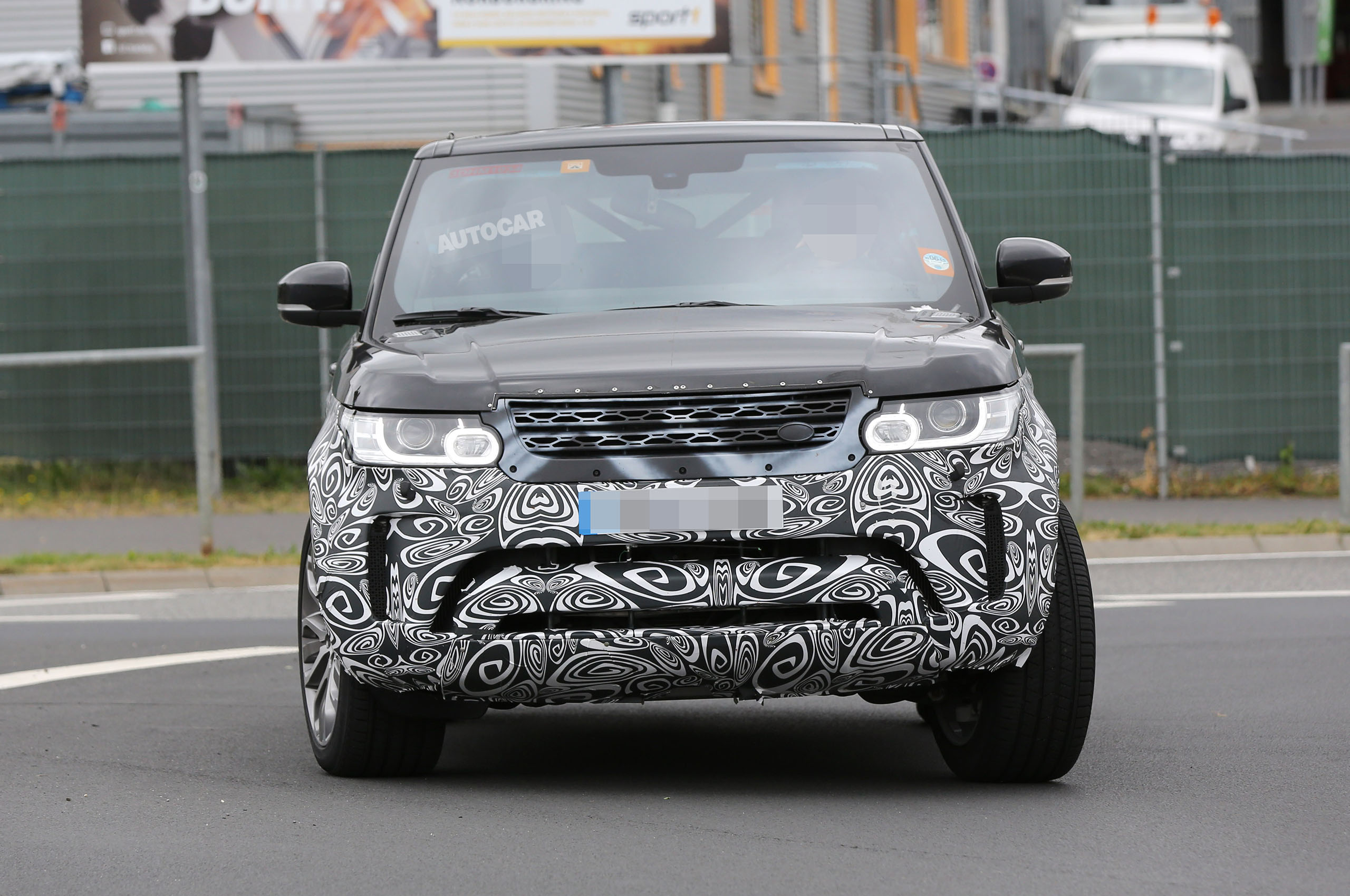 2016 Range Rover Rear 2016 Range Rover Sport facelift - first spy shots | Autocar