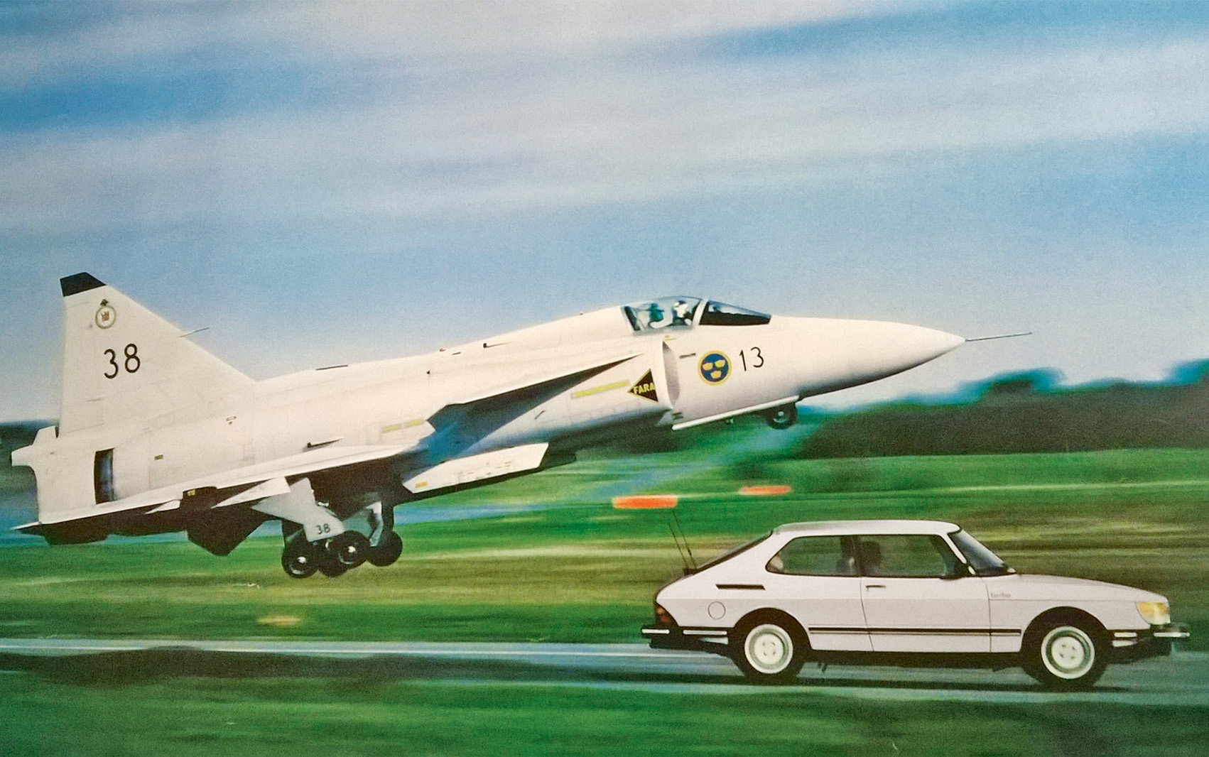 More than marketing: How Saab really did use jets to develop cars