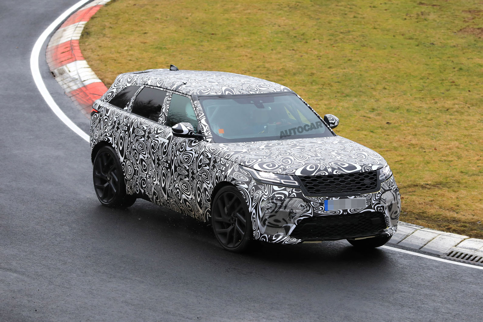 Range Rover Velar Racing Car 542bhp Velar SVR to be quickest Range Rover yet | Autocar