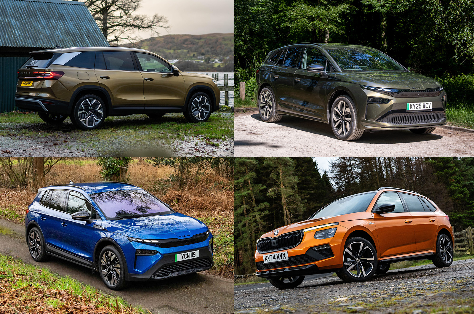Meet the Skoda SUV range