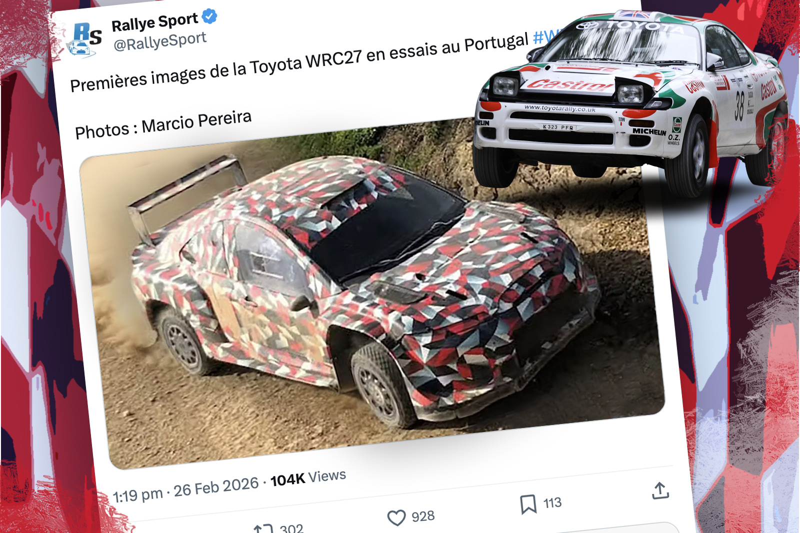 Wild Toyota rally prototype hints at new Celica sports car