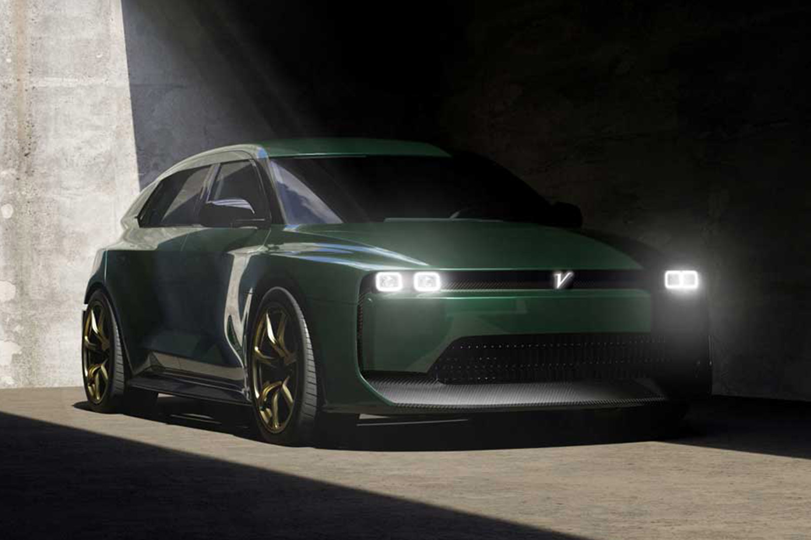 Vancahell Design Vanwall Vandervell is new electric hot hatch with 572bhp | Autocar