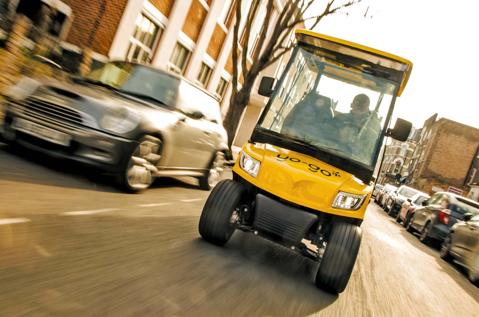 Where I go, Yo-Go: exploring London in an electric golf buggy