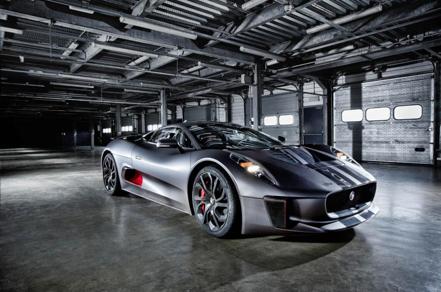 The 850bhp Jaguar C-X75 hypercar
