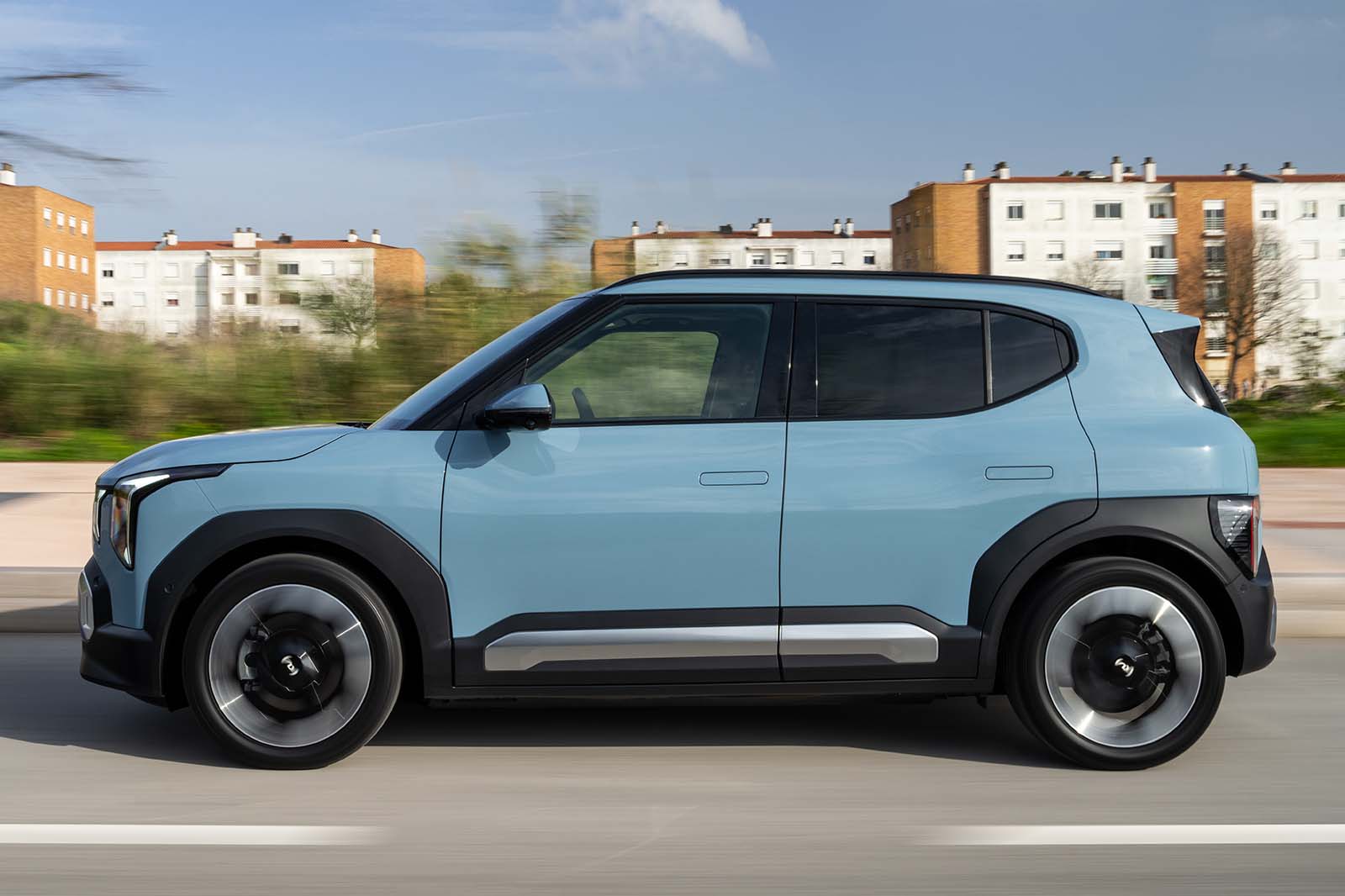 Kia EV2 side dynamic