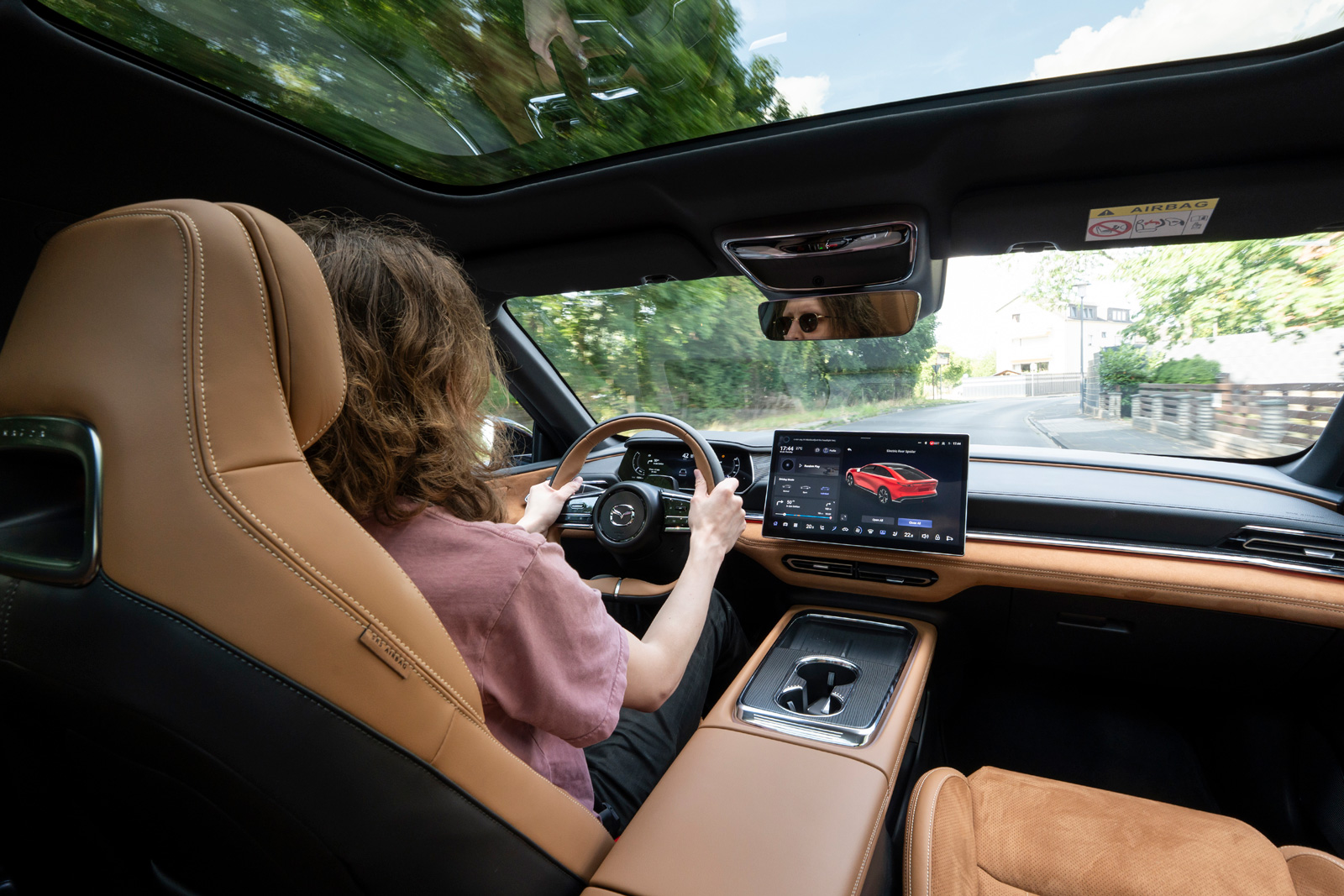 Mazda 6e autocar review IV driving dashboard