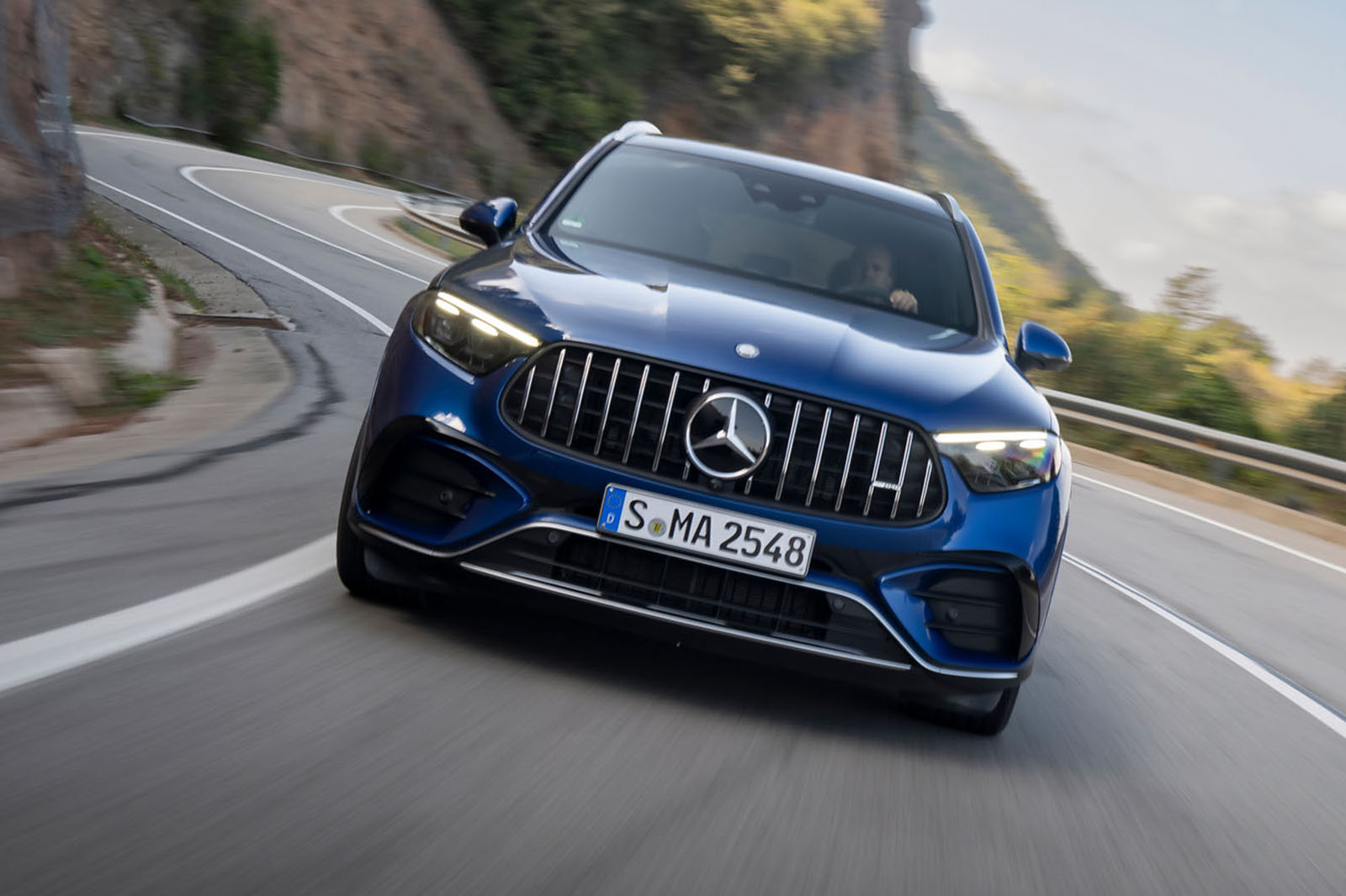 mercedes amg glc63 s review 2023 002 tracking nose