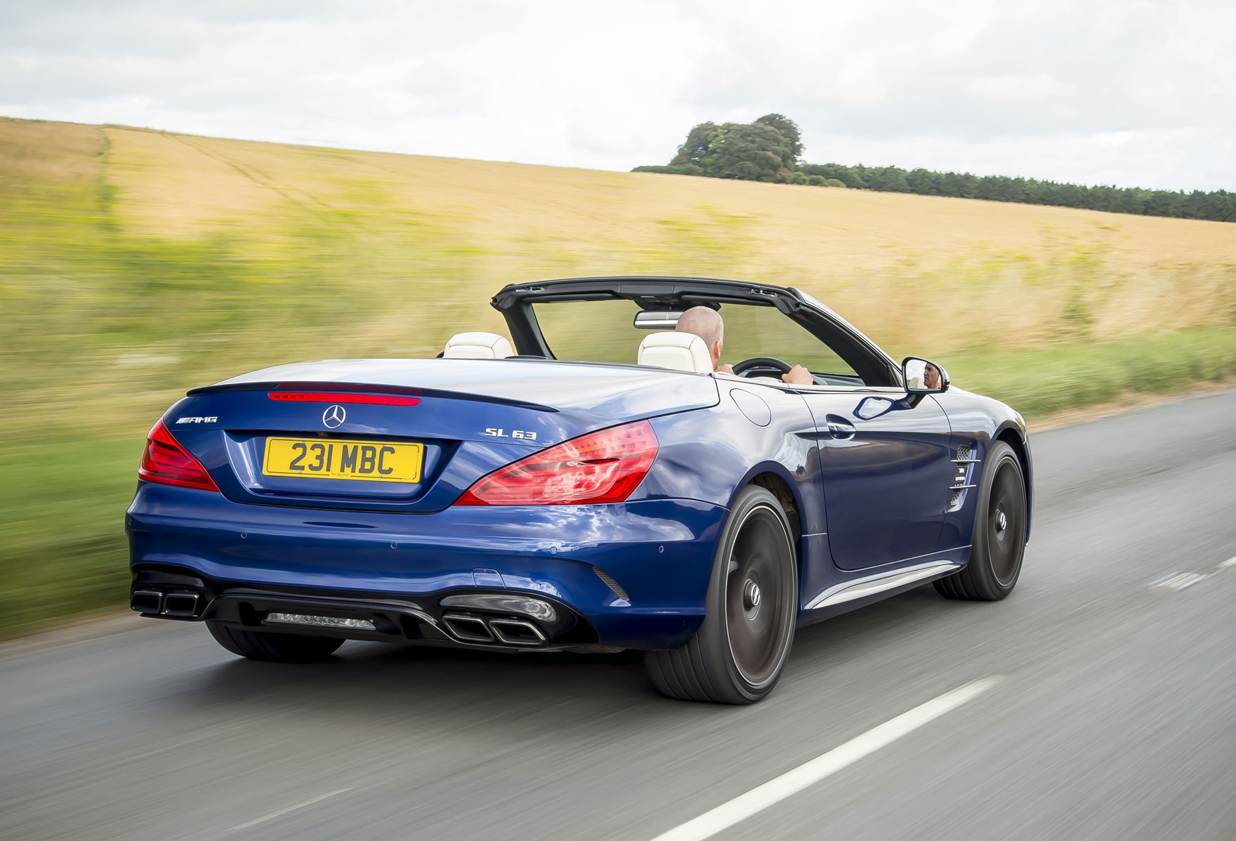 Mercedes-AMG SL 63 rear