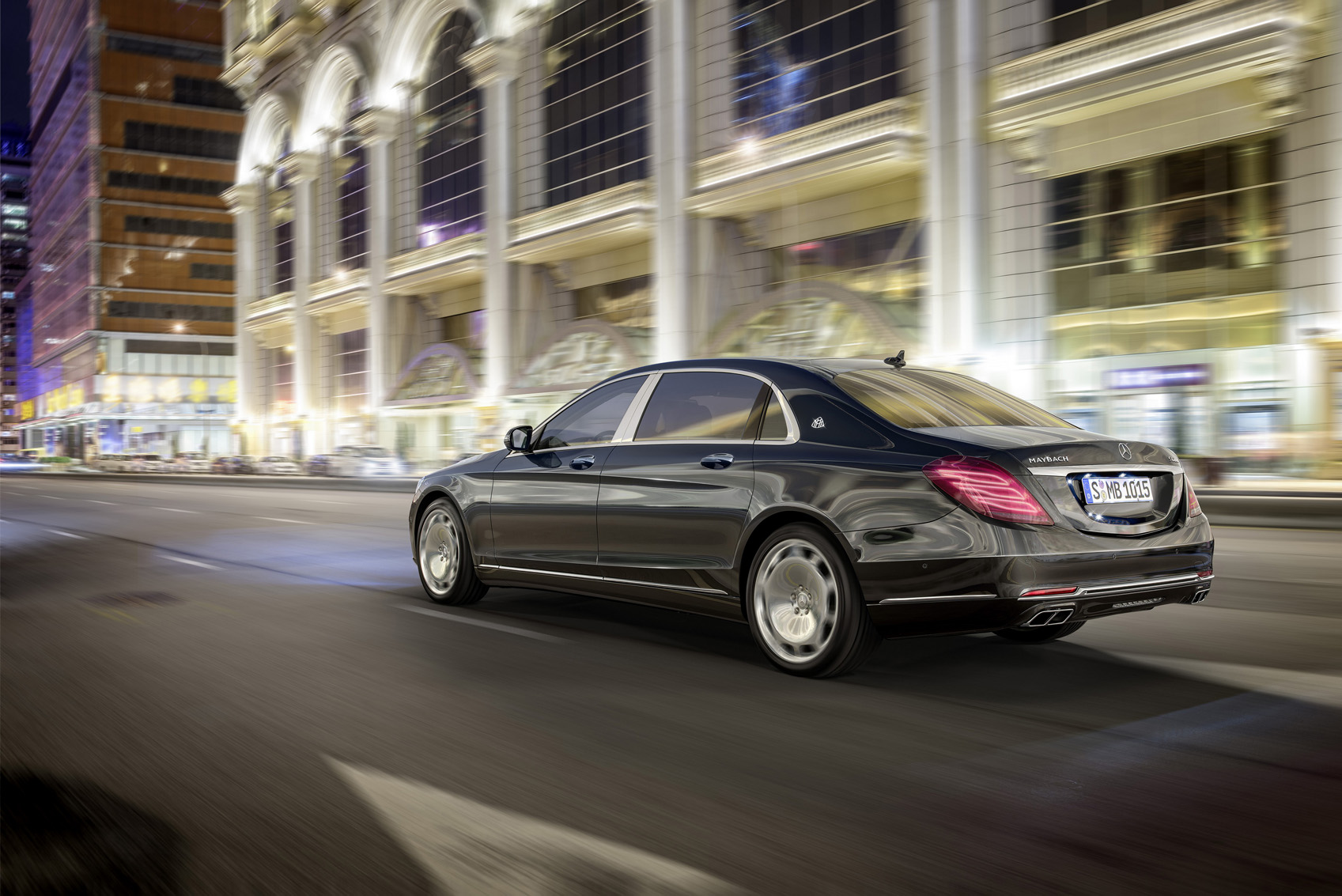 Mercedes-Maybach S 600 rear 