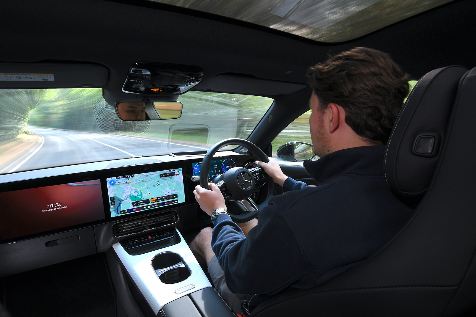 Mercedes CLA interior OTS