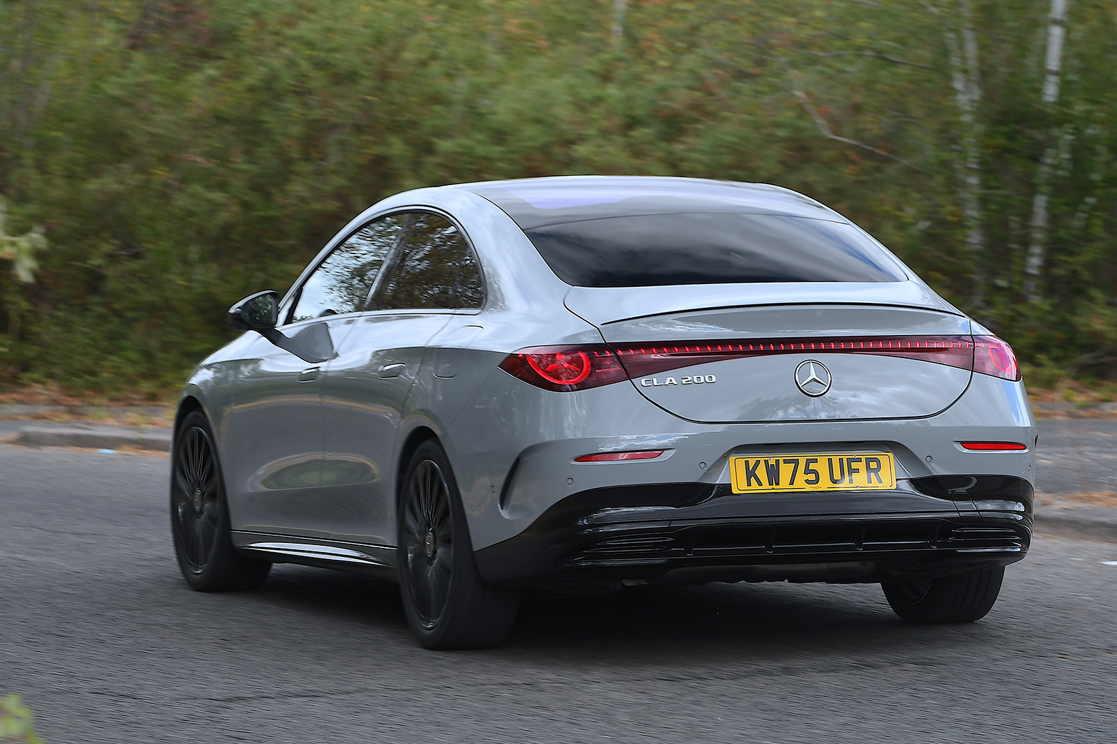 Mercedes CLA rear three quarter