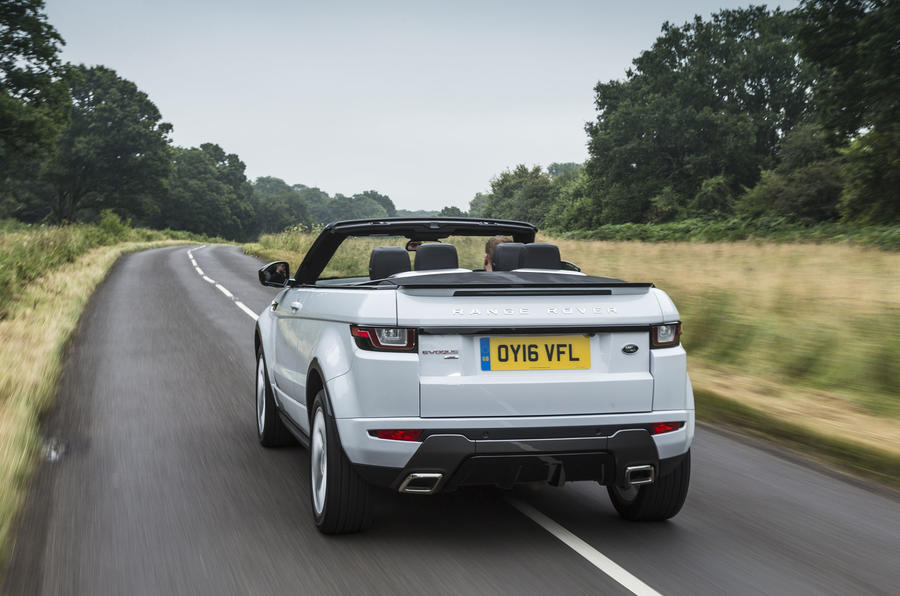 Range Rover Evoque Convertible rear