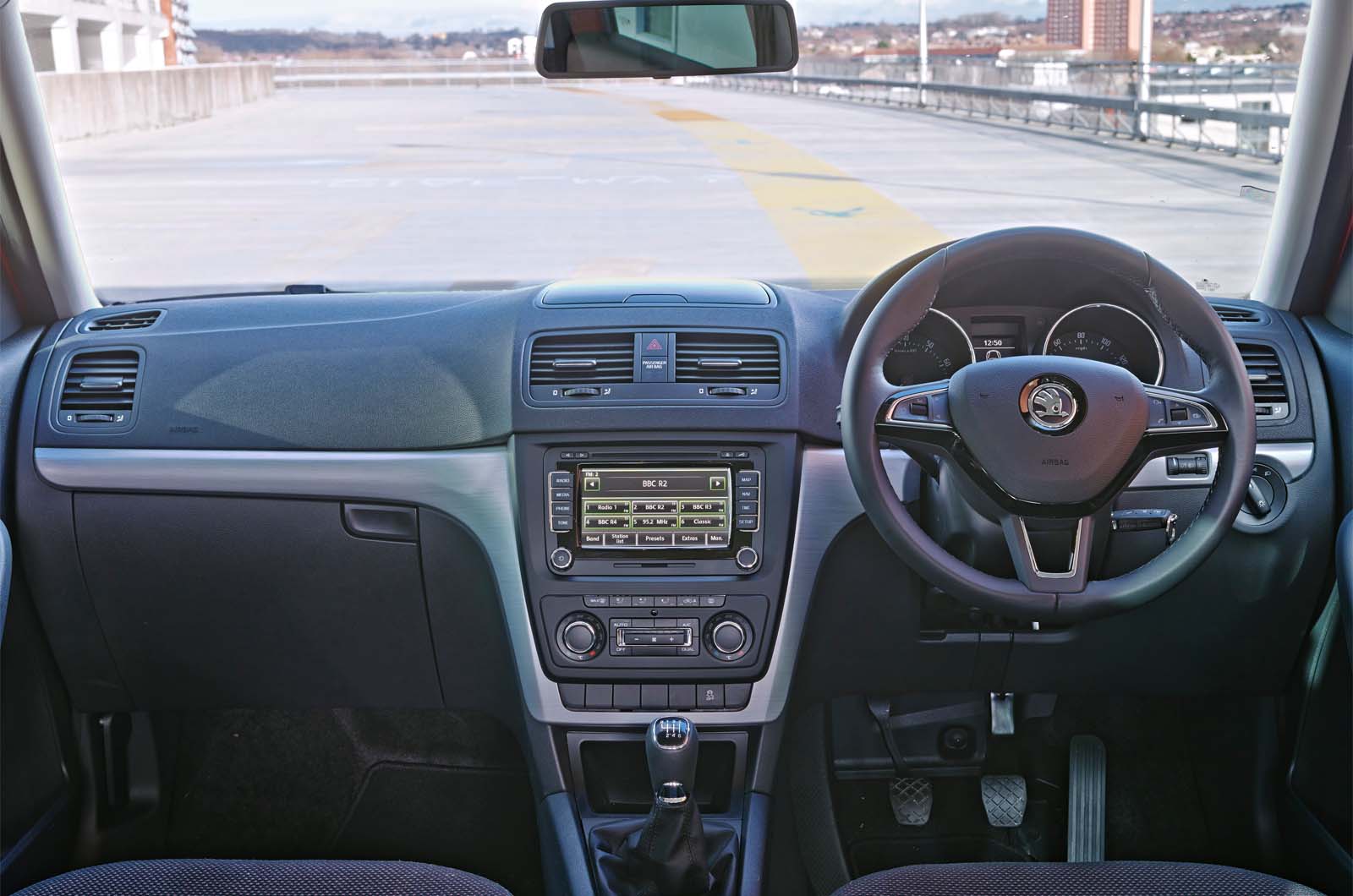 Skoda Yeti interior dash