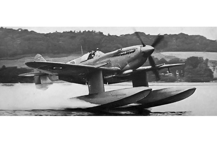 Spitfire idrovolante - 607 km/h