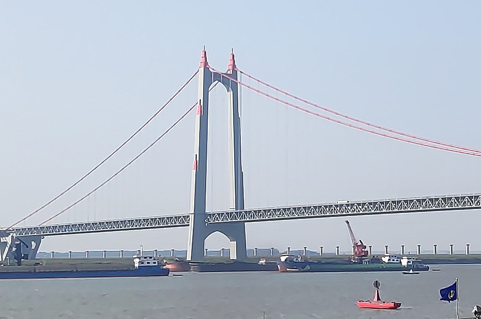 Andra Dongtingbron, Kina – 1480 meter