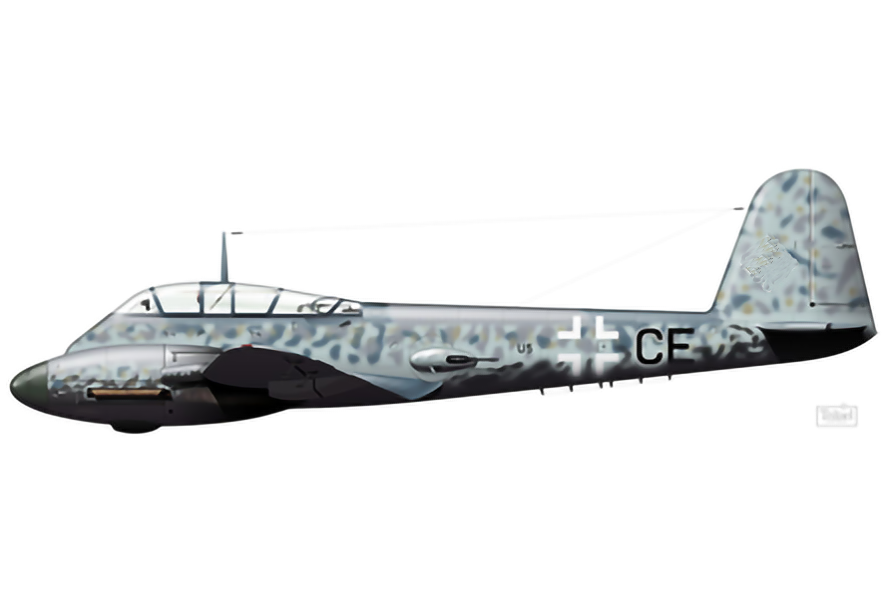 Messerschmitt Me 410 Hornisse - 624 km/h