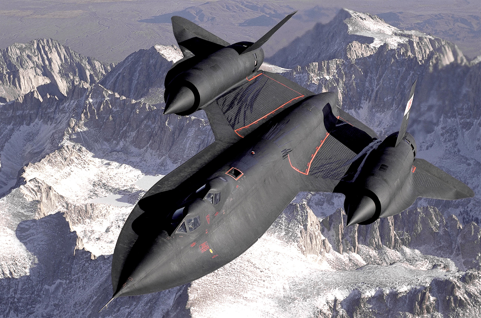  Lockheed SR-71 Blackbird - Mach 3,3 (1964) 