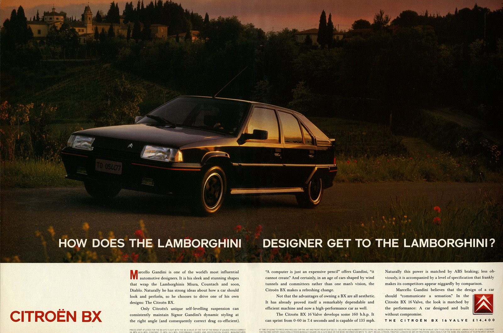 Citro&euml;n BX 16 Valve (1987)