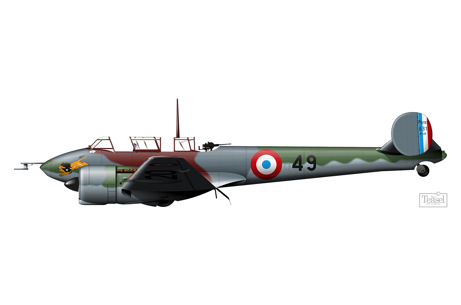  Potez 630 and 631 (fighter variants) 