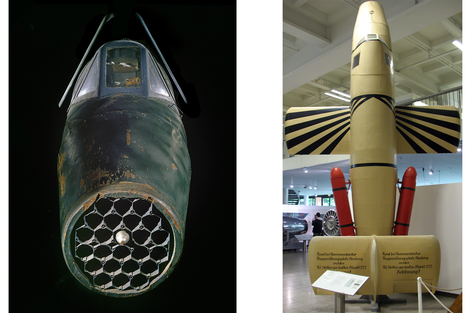  Me 163 (1060 km/u) & Ba 349 