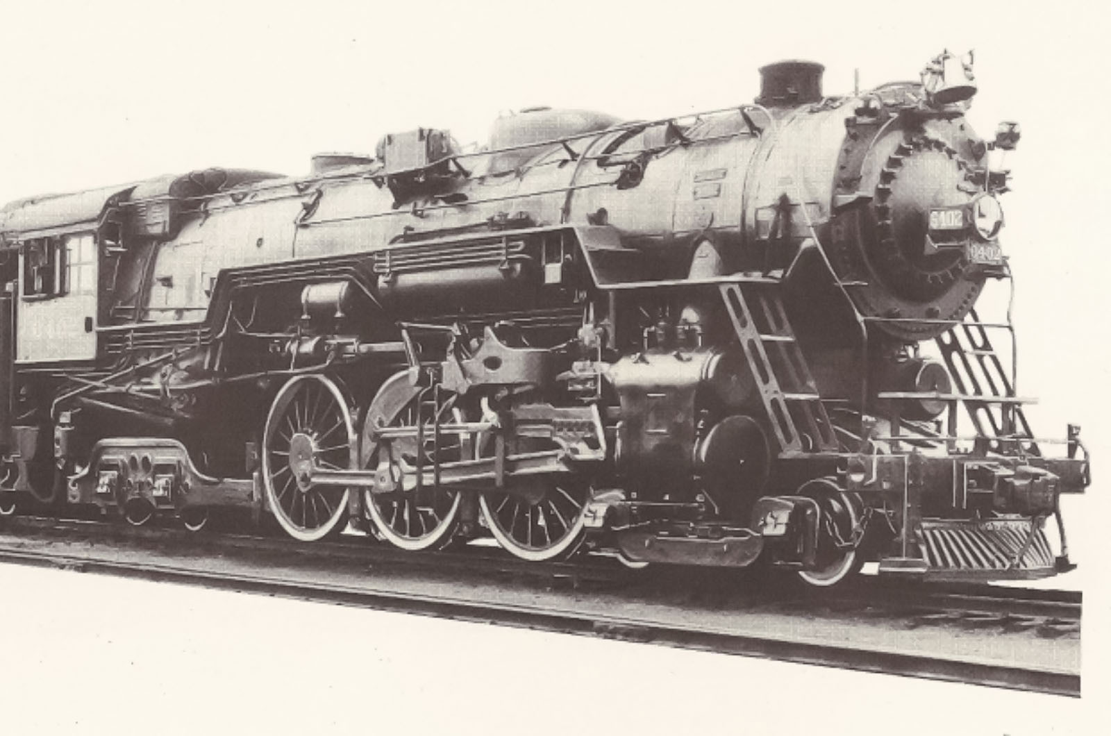  Milwaukee Road Class F6 No.6402 - 167 km/h