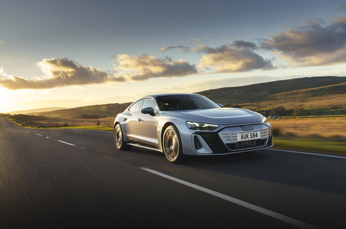 audi e tron gt quattro   hero front