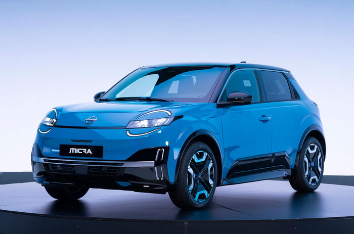 2026 Nissan Micra front quarter lead