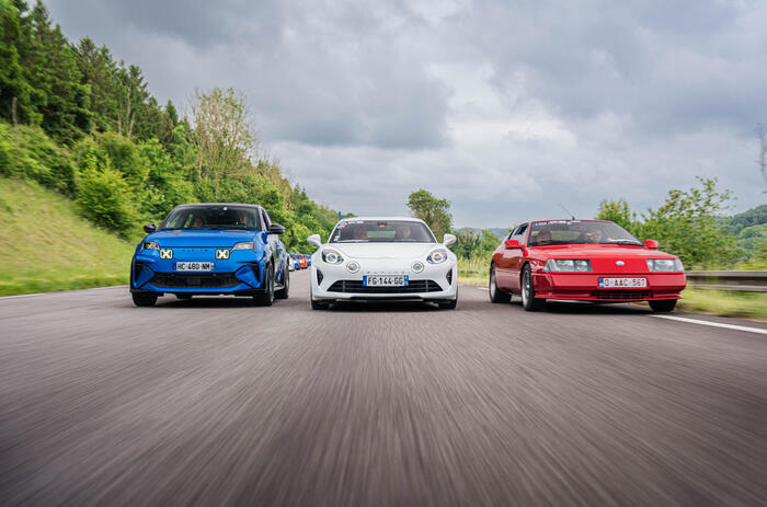 A historic gathering of Alpine in Dieppe to celebrate the 70th anniversary 1
