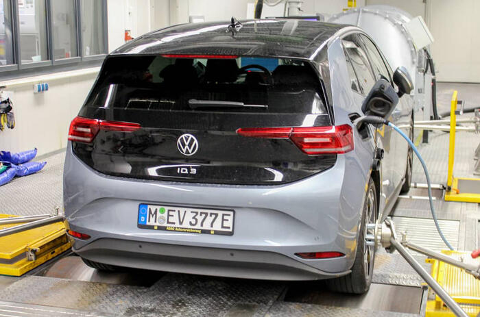 ADAC Volkswagen ID 3 range test