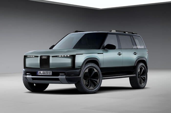 Audi 4x4 Autocar render