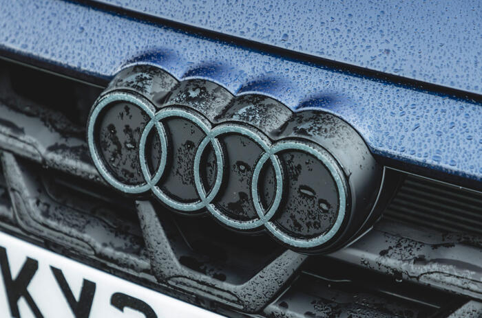 Audi four rings badge