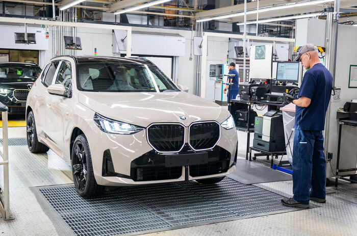 BMW X3 production Spartanburg