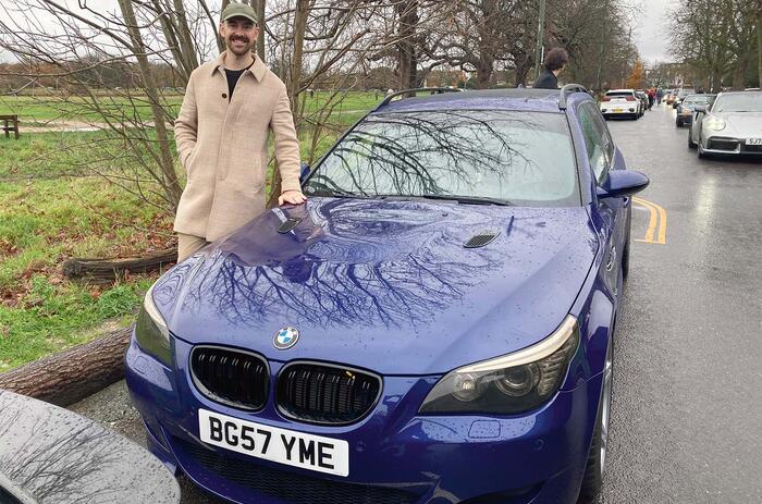 BMW M5 Touring front E61