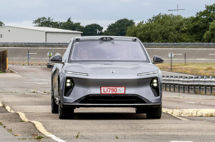 Clearmotion Nio ET9 bump front tracking