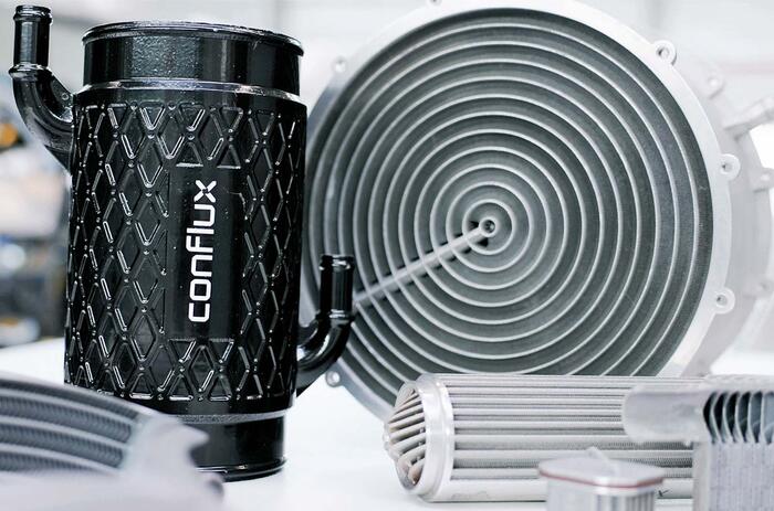Conflux water charge air cooler 
