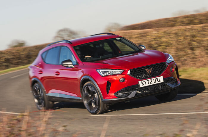 Cupra Formentor red