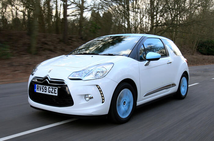 DS 3 2009 front quarter tracking