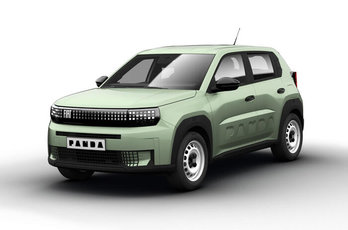 Fiat Grande Panda Electric Pop front quarter static