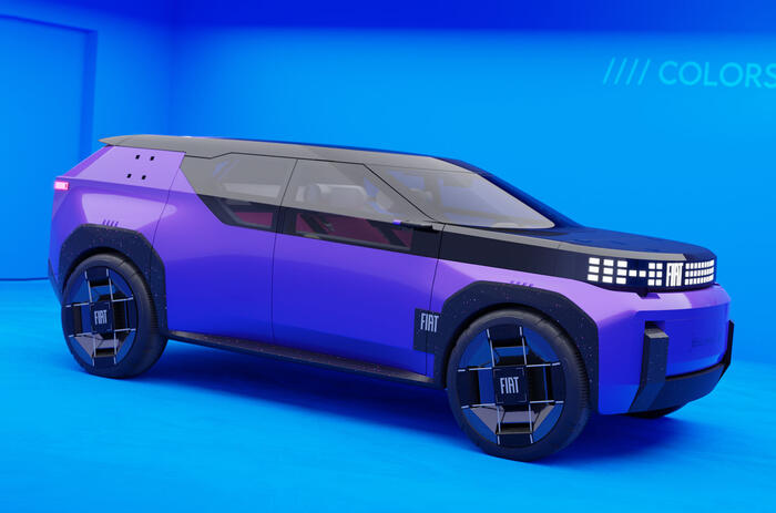Fiat SUV concept front quarter static