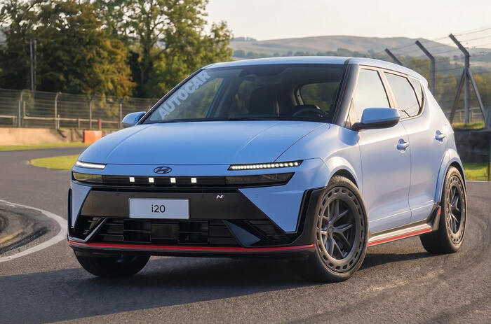 Hyundai i20 N render