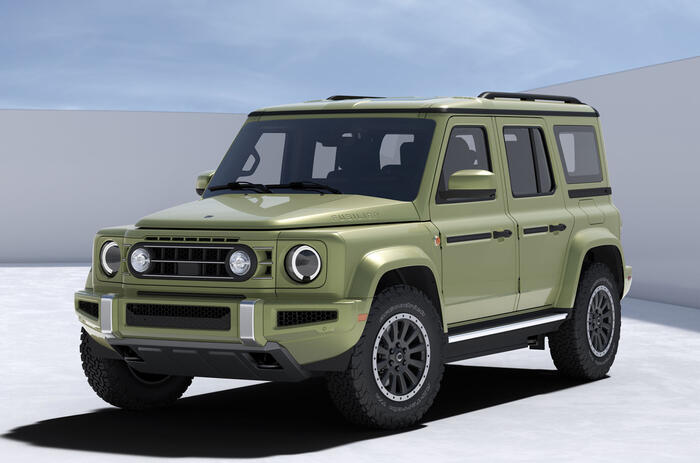 Ineos Fusilier front quarter static