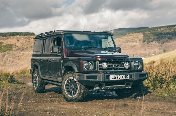 Ineos Grenadier front quarter static